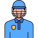 Free Cricketspieler  Symbol