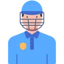 Free Cricketspieler  Symbol