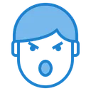 Free Crier Emotion Visage Icon