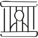 Free Crime Jail Justice Icon