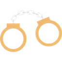 Free Criminal Wear Handcuffs Law Enforcement Icon