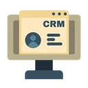 Free Crm Customer Relationship Icon