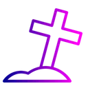 Free Cross Grave Christian Icon