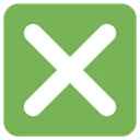 Free Cross Mark Button Icon