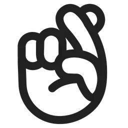 Free Crossed Emoji Icon
