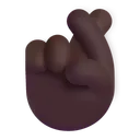 Free Fingers Color Dark Icon