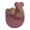 Free Fingers Color Medium Dark Icon