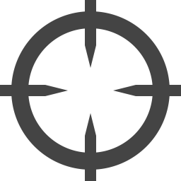 Free Crosshairs  Icon