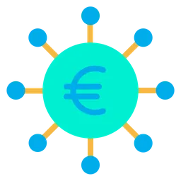 Free Crowdfunding Euro  Icon