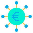 Free Euro Funding Crowdfunding Funding Icon