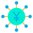 Free Crowdfunding Yen  Icon