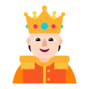 Free With Crown Flat Icon