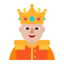 Free With Crown Flat Icon