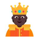 Free With Crown Flat Icon