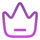 Free Crown Line Icon