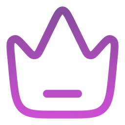 Free Crown line  Icon