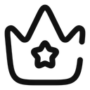 Free Crown star  Icon