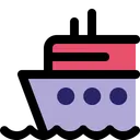 Free Cruise Ship Boat Icon