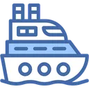 Free Cruise Vessel Cruise Ship Icon