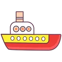 Free Cruise Ship  Icon