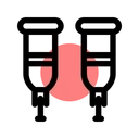 Free Crutches  Icon