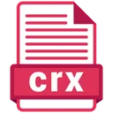 Free Crx File Formats Icon