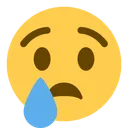 Free Cry Face Sad Icon