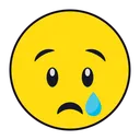 Free Crying Emoji Emotion Icon