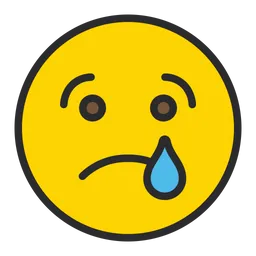 Free Crying Face Emoji Icon