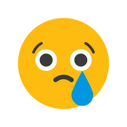 Free Crying Face Emoji Icon