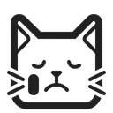Free Cat High Contrast Icon