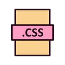 Free CSS Datei CSS Dateiformat Symbol