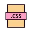 Free Css File  Icon