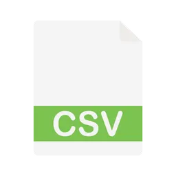 Free Csv File  Icon
