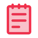 Free Cuaderno Bloc De Notas Escritura Icon