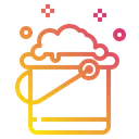 Free Cubo de limpieza  Icono