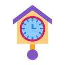 Free Cuckoo Clock Time Clock Icon