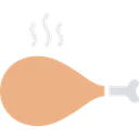 Free Cuisse De Poulet Morceau De Poulet Nourriture Icon