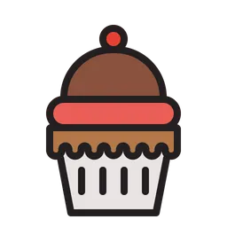 Free Cup Cake  Icon