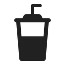 Free With Straw High Icon
