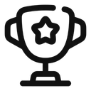 Free Cup Star Icon