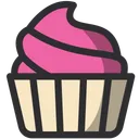 Free Cupcake Desert Shaved Icon