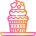 Free Cupcake Dessert Bakery Icon