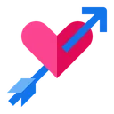 Free Cupid Valentines Arrow Icon