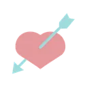 Free Cupid Arrow  Icon