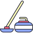 Free Curling Sport Curling Stone Icon