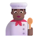 Free Cook Color Medium Dark Icon