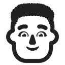 Free Curly Hair High Icon