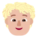 Free Curly Hair Man Icon