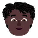 Free Curly Hair Flat Icon